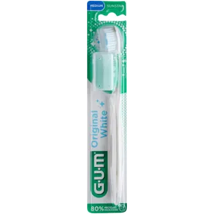 Gum Escova De Dentes Original Branca Média 1 Unidades