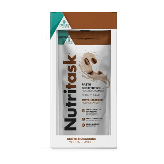 PromoPharma Nutritask Pasto Sostitutivo Gusto Mocaccino 220 gr