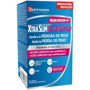 Forté Pharma Xtraslim Chrono Mulher 45+ 60 Cápsulas