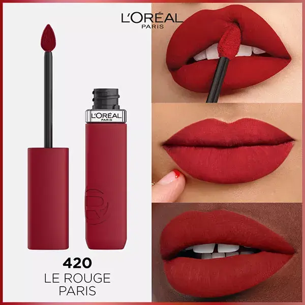 L'Oréal Paris Infaillible Matte Resistance Rouge à Lèvres Mat N°420 True Romance 5ml