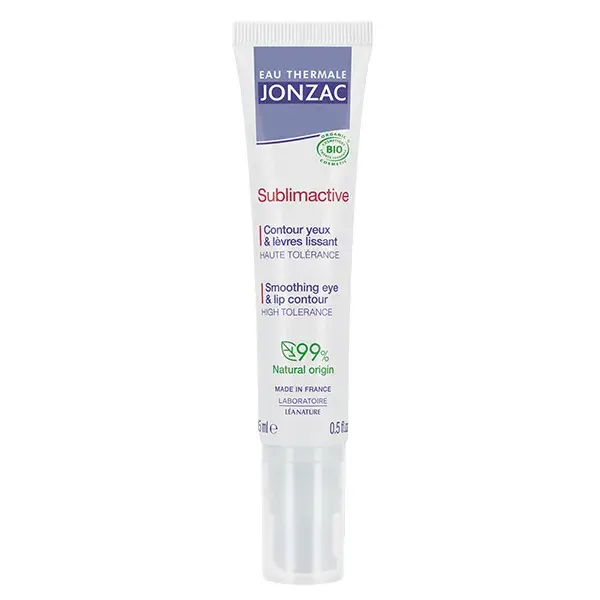 Trattamento di Jonzac Sublimactive contorno occhi & labbra giovinezza 15ml