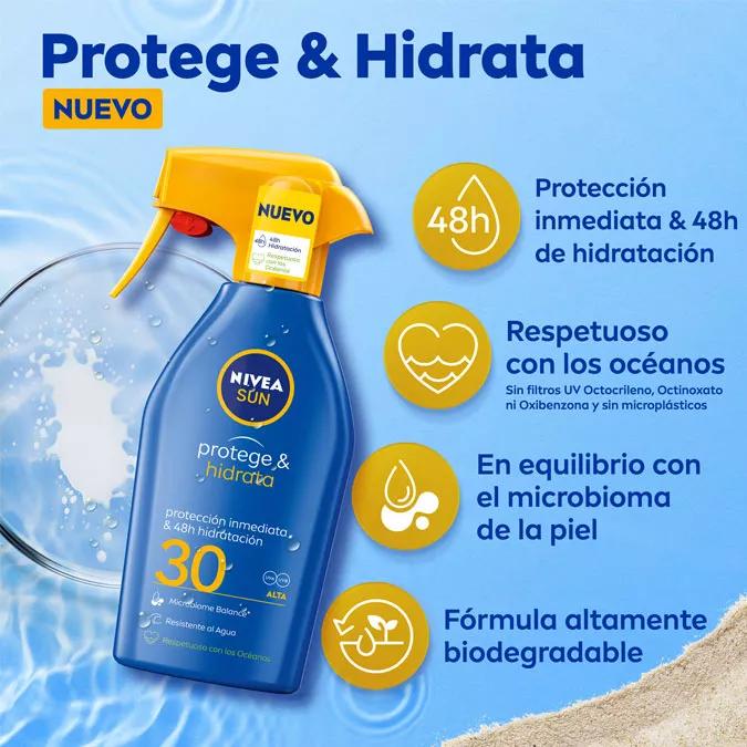 Nivea Sun Protege&Hidrata Spray Solar SPF30 270 ml