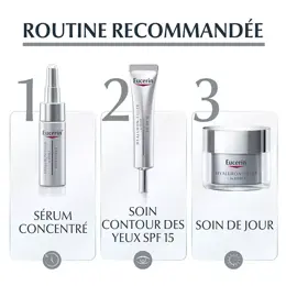 Eucerin Hyaluron-Filler + 3X Effect Recharge Soin de Jour Peau Sèche 50ml