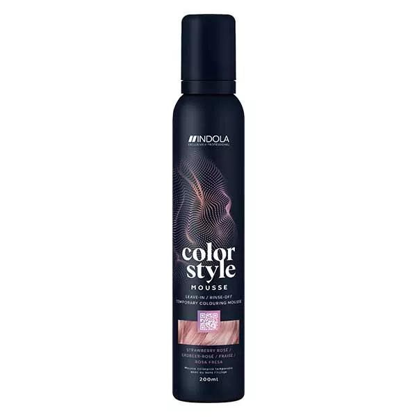 INDOLA COLOR STYLE MOUSSE Fraise 200ml
