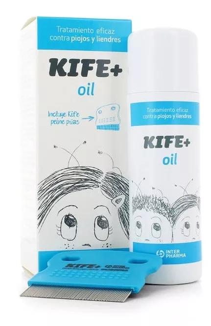 Inter-Pharma Kife Aceite Antipiojos y Liendres 100 ml + Lendrera