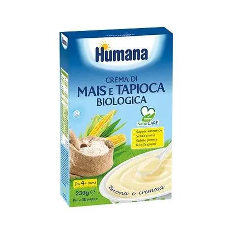 Humana Crema di Mais e Tapioca Biologica Senza Glutine 230 g