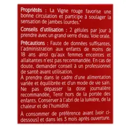 Naturactive Vigne Rouge Bio 30 gélules végétales