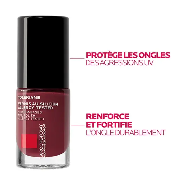 La Roche Posay Tolériane Vernis à Ongles Silicium N°16 Framboise 6ml