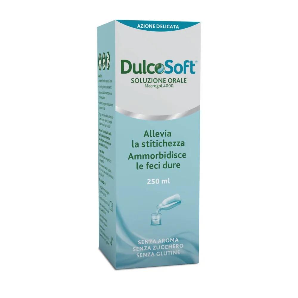 DulcoSoft Soluzione Orale Liquida Contro la Stitichezza Per Adulti e Bambini 250 ml