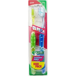 Pacote duplo de escova macia Gum Technique PRO 