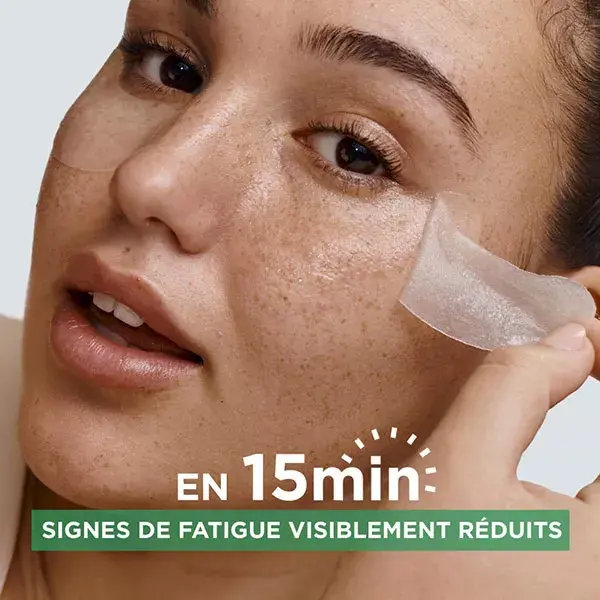 Garnier Skin Active Masque Yeux Tissu Gélifié Anti-Fatigue Hyaluron Cryo Jelly 5g