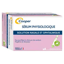 Cooper Sérum Physiologique 30 unidoses