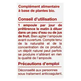 Nat & Form Ampoules Circulation Bio 20 unités