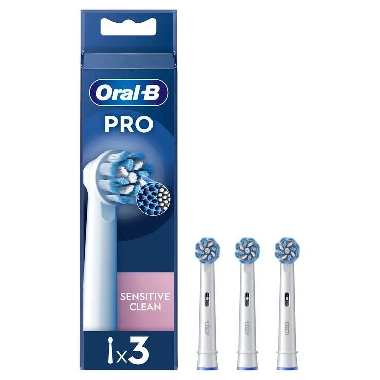 Oral-B Testine Di Ricambio Pro Sensitive Clean 3 Pezzi