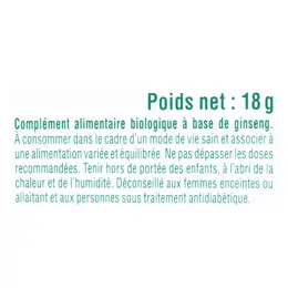 Biosens Tonifiant Bio 30 gélules végétales