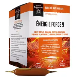 Dayang Compléments Alimentaires Énergie Force 9 20 ampoules