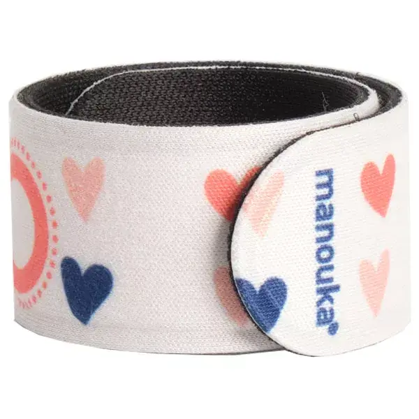 Manouka Bracelet Junior Anti-Moustiques Toutes Zones Coeur