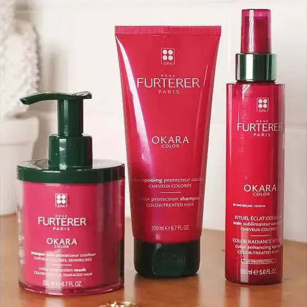 Furterer Okara Protect Color Enhancer of glow 200ml Tube shampoo