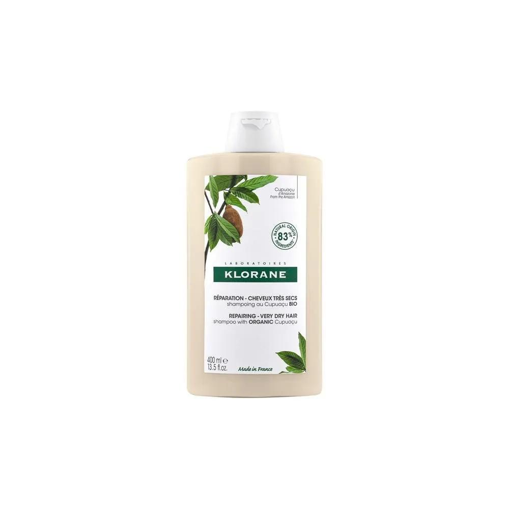 Klorane Shampoo al Cupuaçu BIO Ristrutturante Capelli Molto Secchi 400 ml