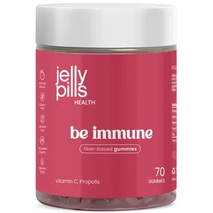 Jelly Pills Be Immune Orange Flavor 70 Gummies