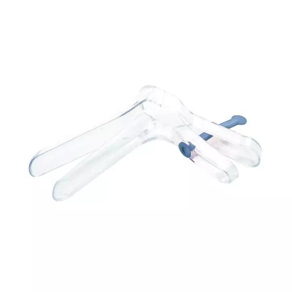 Spéculum vaginal CUSCO UNISPEC à usage unique - Bleu (24 mm)