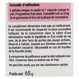 NHCO Nutragest Maternité grossesse 60 gélules + 30 capsules