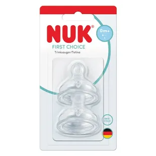 NUK capezzolo in silicone t1 s acqua set di 2