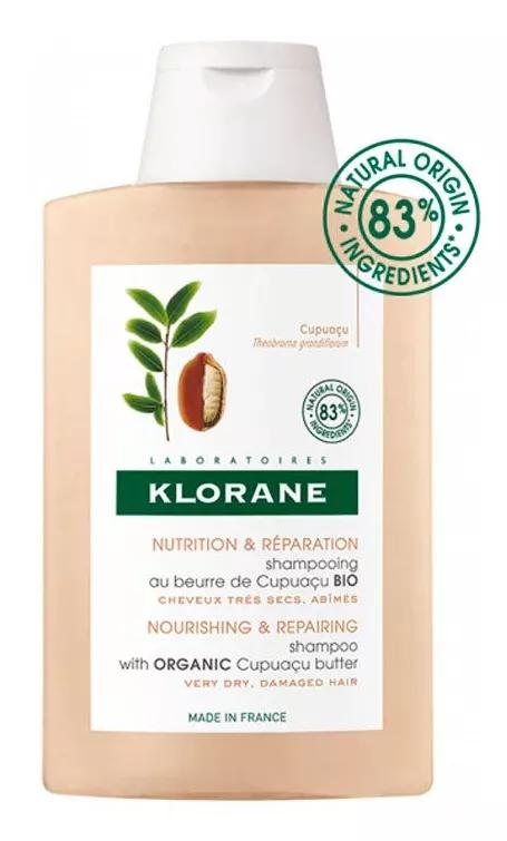 Klorane Champô Manteiga de Cupuaçu BIO 200ml