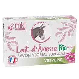 MKL Green Nature Lait d'Ânesse Savon Végétal Verveine 100g