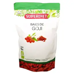 Superdiet Superfood Baies de Goji Bio 200g