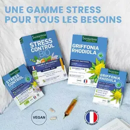 Santarome Bio - Stress Control Bio - Déstresse - Safran - 30 gélules