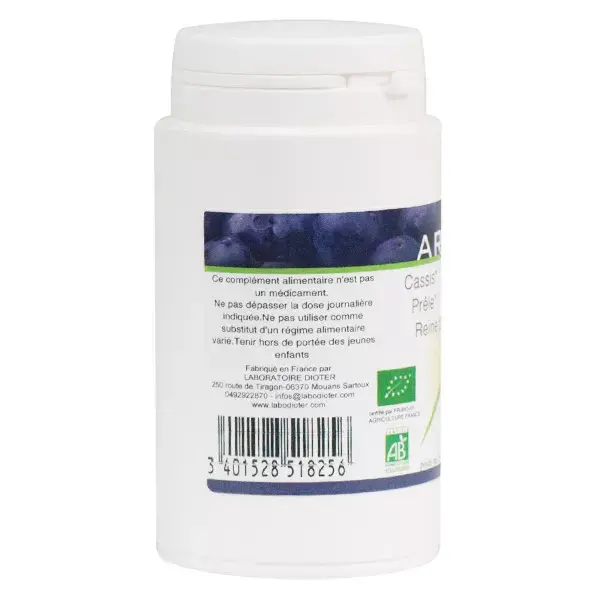 Dioter Phytothérapie Artos 3 Bio 120 comprimidos