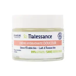 Natessance Crème Hydratante Douceur Bio 50ml