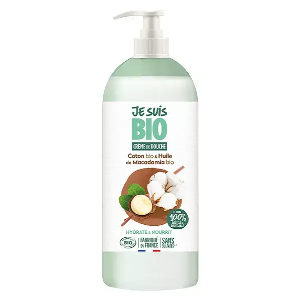 Je Suis Bio My Shower Creams Cotton & Macadamia 1L