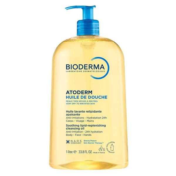 Bioderma Atoderm Aceite de Ducha Antirritaciones Pieles Secas Atópicas 1 L