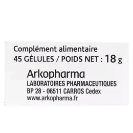 Arkopharma Arkogélules Trèfle Rouge 45 gélules