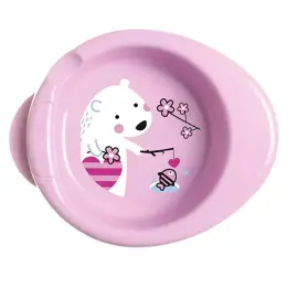 Chicco Repas Assiette Maintien au Chaud 2 en 1 +6m Rose