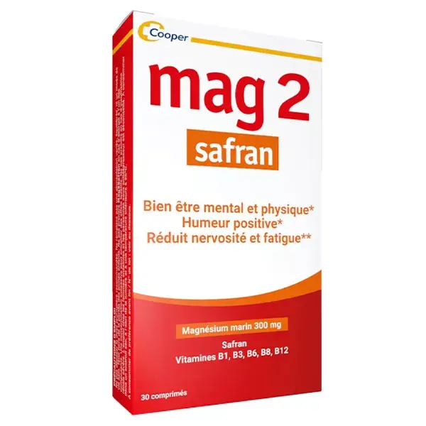 MAG 2 Safran 30 comprimés