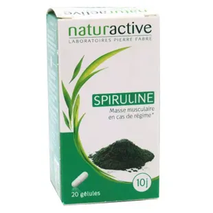 NATURACTIVE Elusanes Spirulina 20 capsule