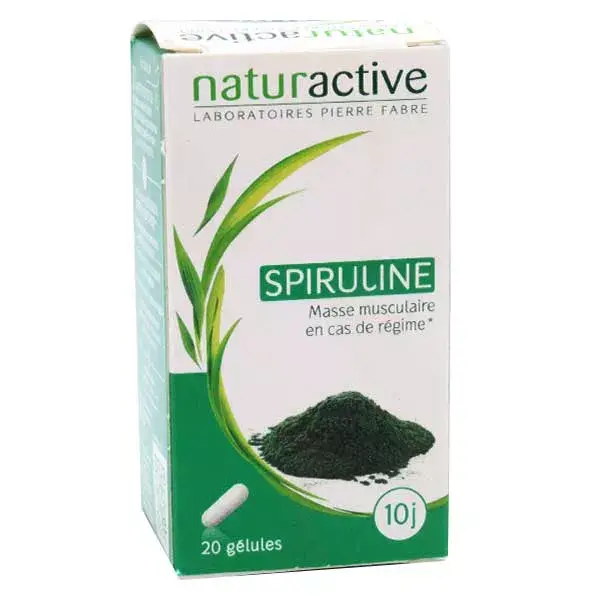 Naturactive Elusanes Spirulina 20 cpsulas
