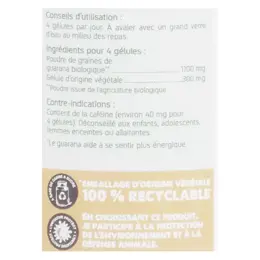 Nat & Form Bio Guarana 200 gélules