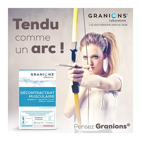 Granions Décontractant Musculaire 60 comprimés