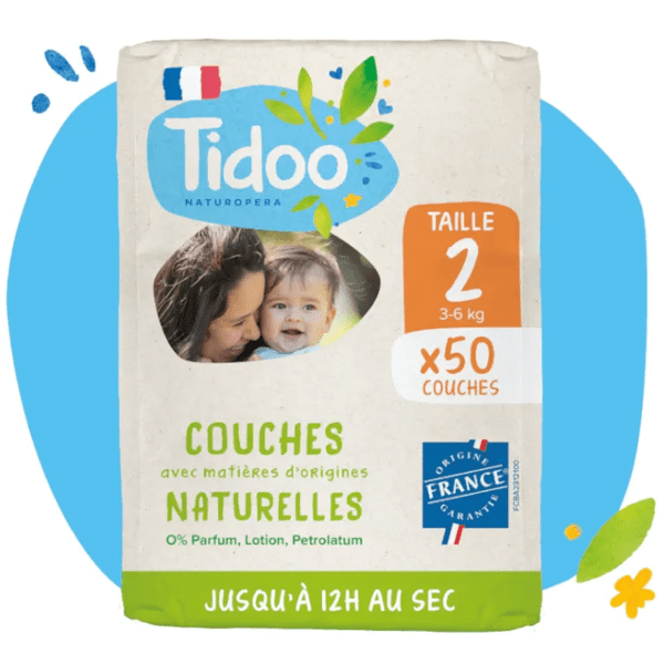Tidoo Nature Windeln Größe 2 58 Einheiten