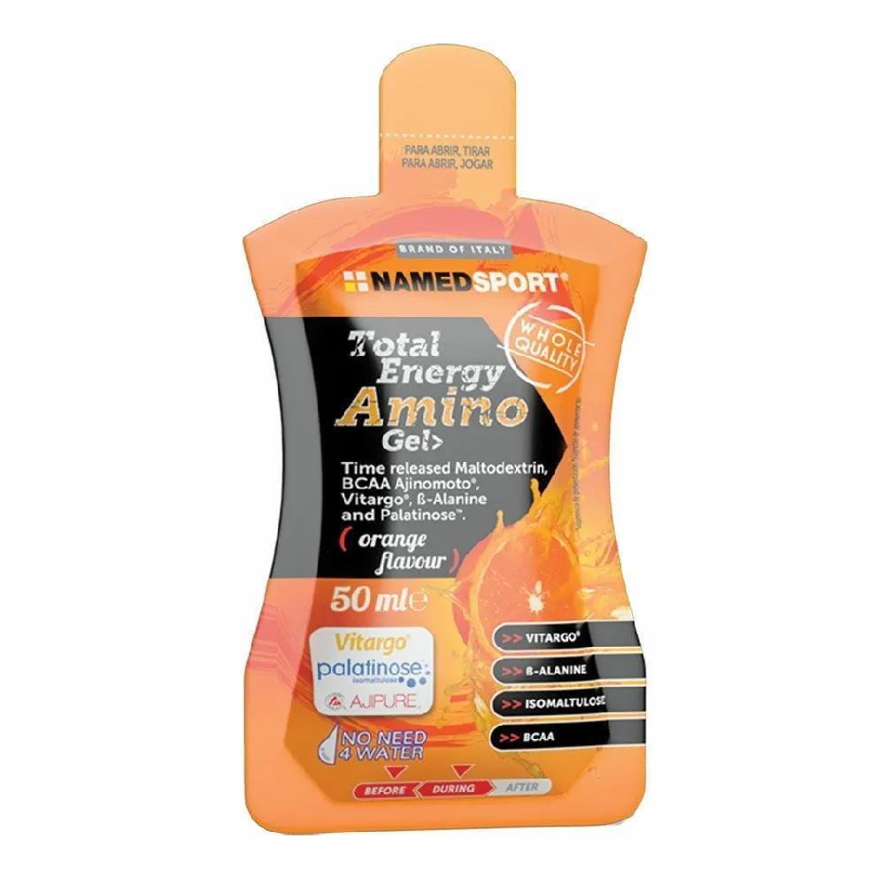 Named Sport Total Energy Amino Gel Energetico Gusto Arancio 50 ml