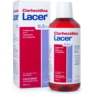 Lacer Chlorhexidine Mouthwash 0.20% 500 ml