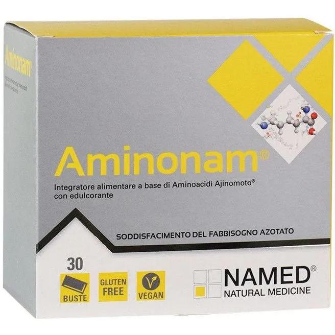 Aminonam Integratore di Aminoacidi e Vitamine 30 Bustine