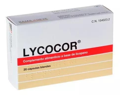 Lycocor 20 Cápsulas Soft