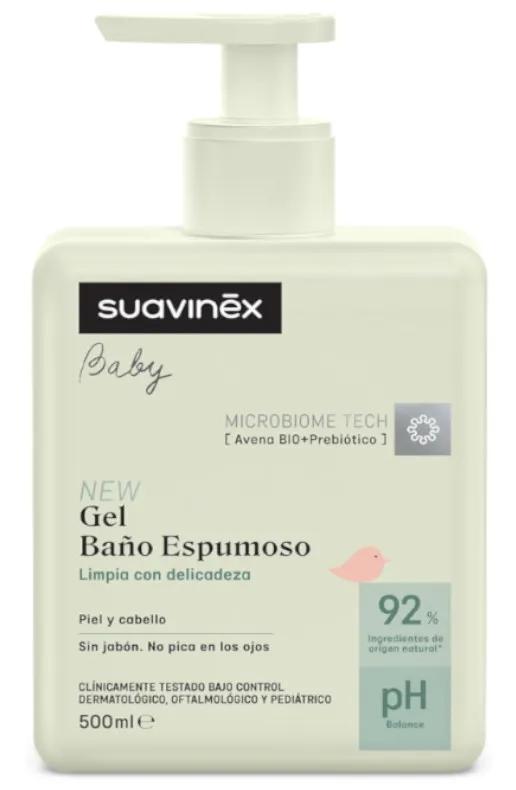Suavinex Pädiatrisches Schaumshampoo-Gel 500 ml