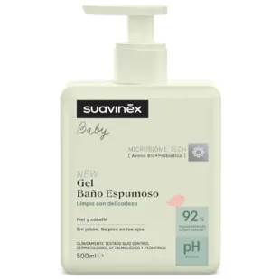 Shampooing moussant pédiatrique Suavinex 500 ml