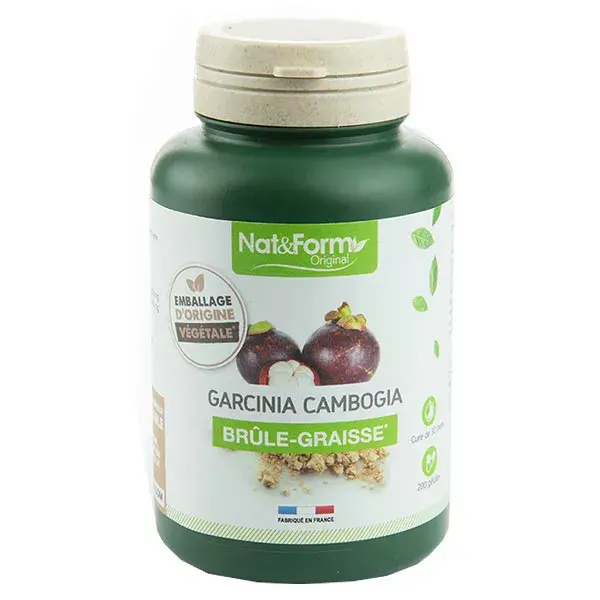 Nat & Form Garcinia Cambogia Integratore Alimentare 200 capsule